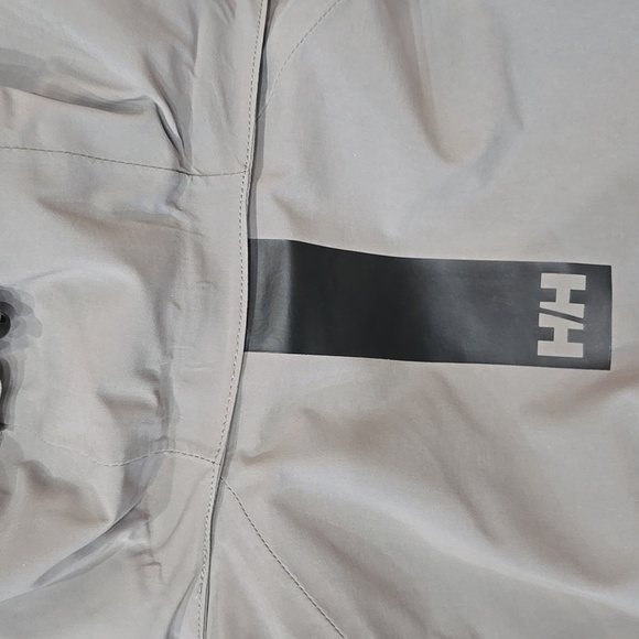 Helly-Hansen Mens Alpha 4.0 Jacket Fitted M Gray 65927 Helly Tech Recco H2 Flow - Picture 16 of 16